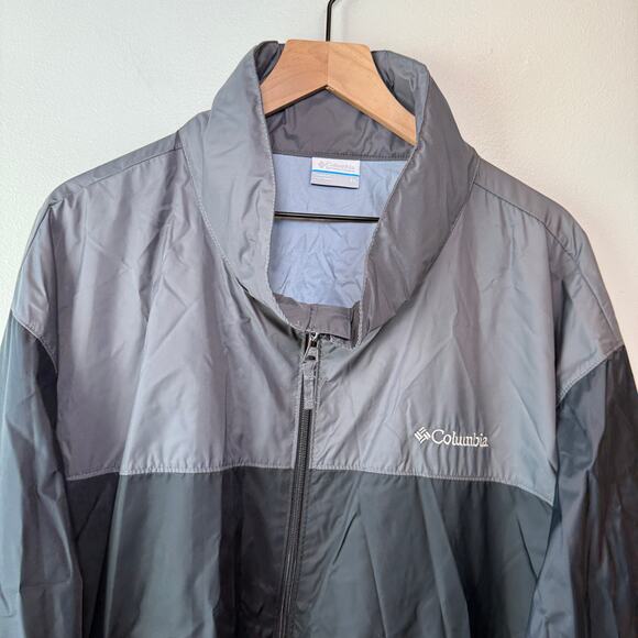 Columbia Men's Glennaker Lake Packable Hood Windbreaker Rain Jacket Size 4X - Picture 2 of 9